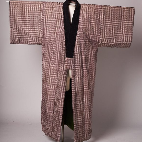 Vintage 1960s Japanese Padded Winter Kimono - Picture 1 of 10